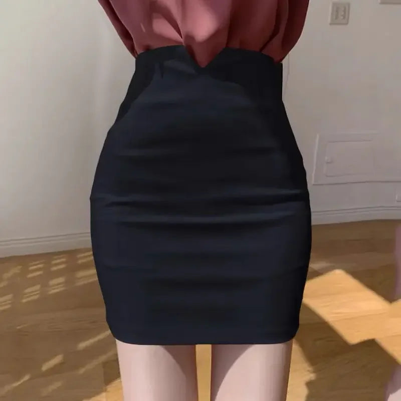 Tight Female Skirts High Waist