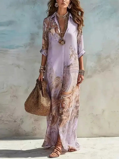 Elegant Shirt Dress for Women