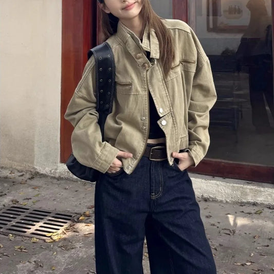 Women Short Jacket 2026 Spring Autumn