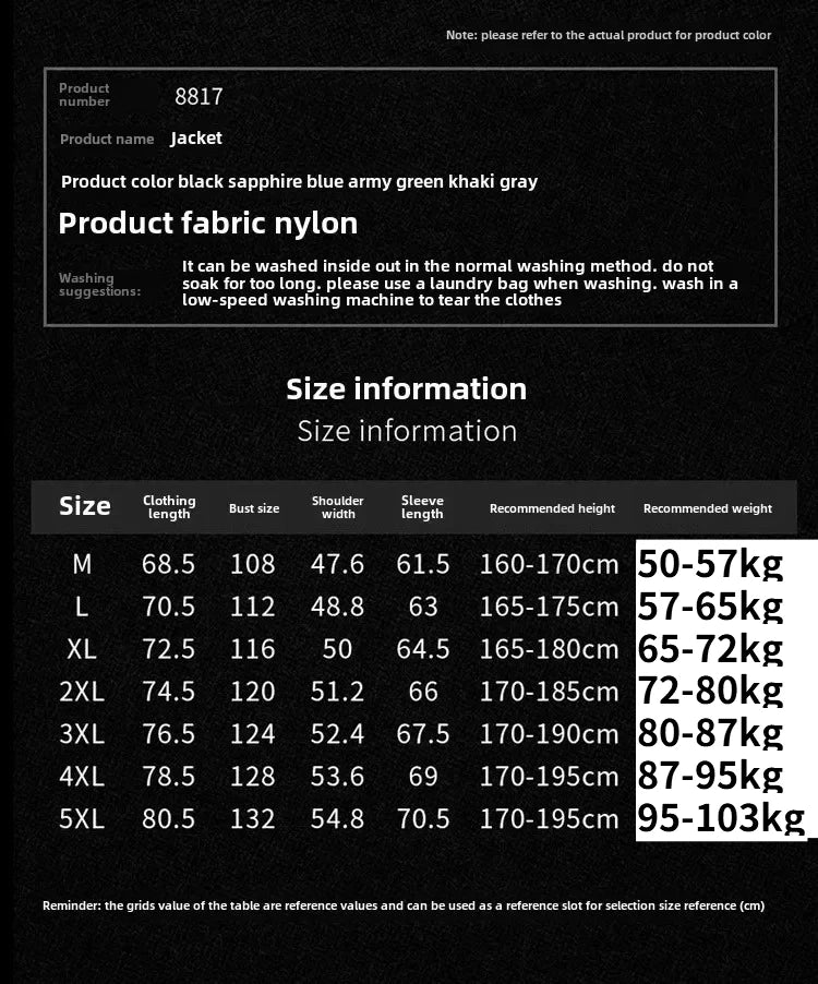 Men Outdoor Windproof Hiking Jackets