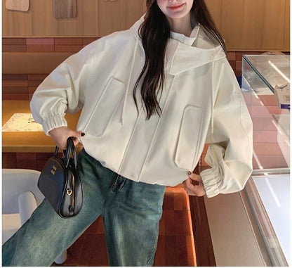 Workwear Hooded Jacket for Women