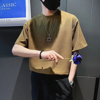 Top T Shirt for Men Orange