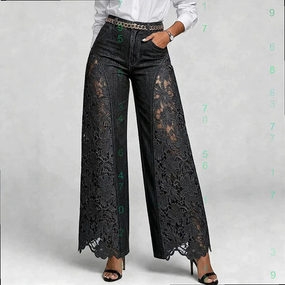 High Waist Wide Leg Pants