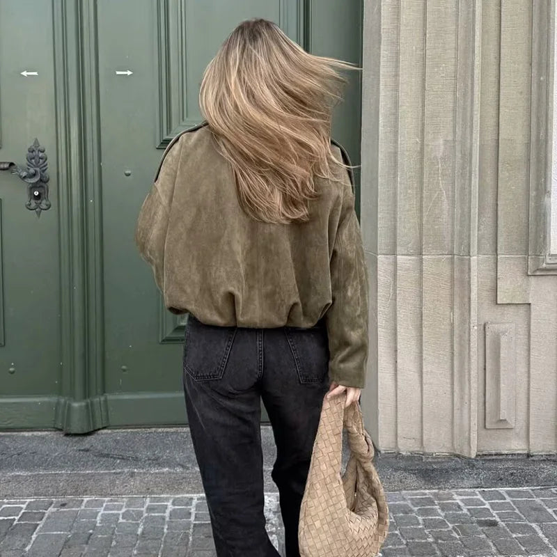 Women's Autumn Fashion Bomber Jacket