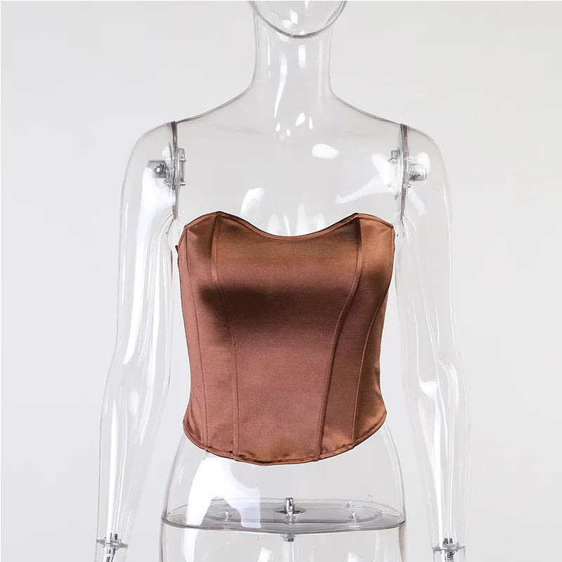Solid Sleeveless Slim Skinny Top