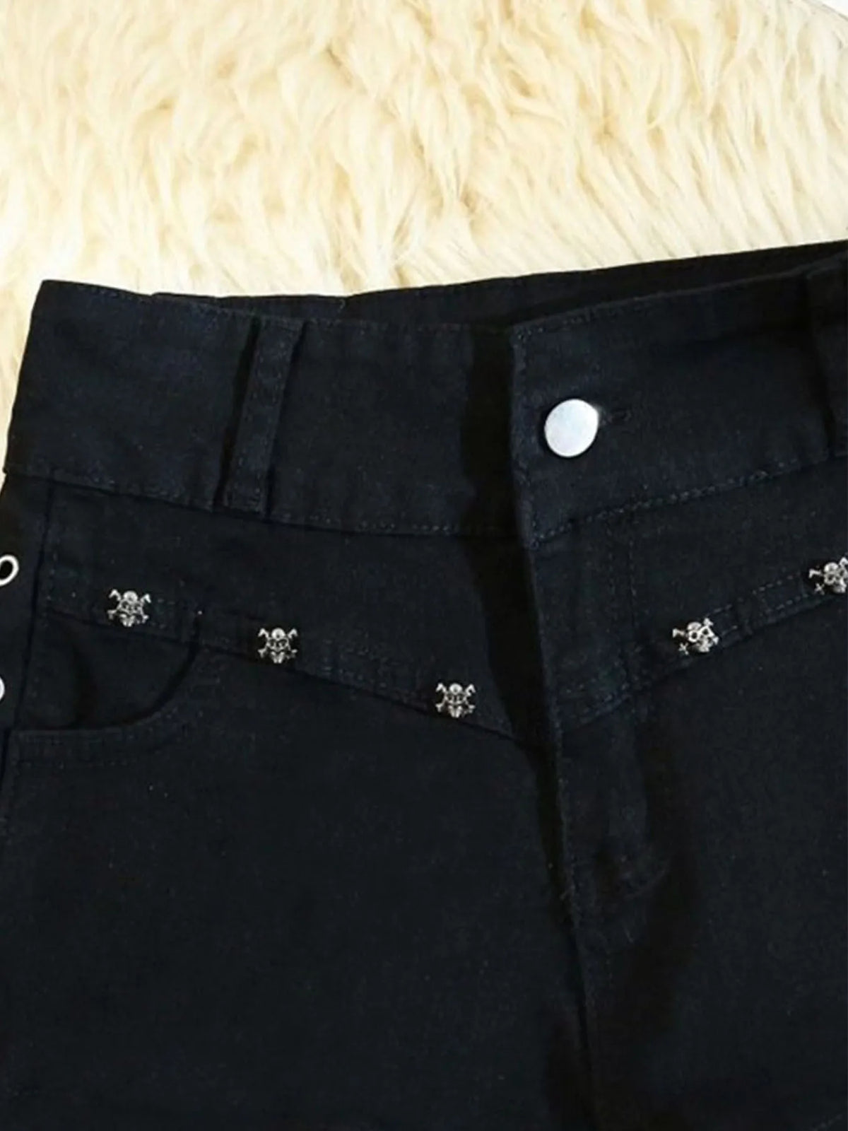 Shorts Women Skinny Lace-up