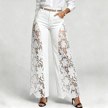 High Waist Wide Leg Pants