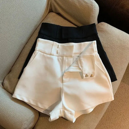 Women Shorts Mooyufon Black Shorts