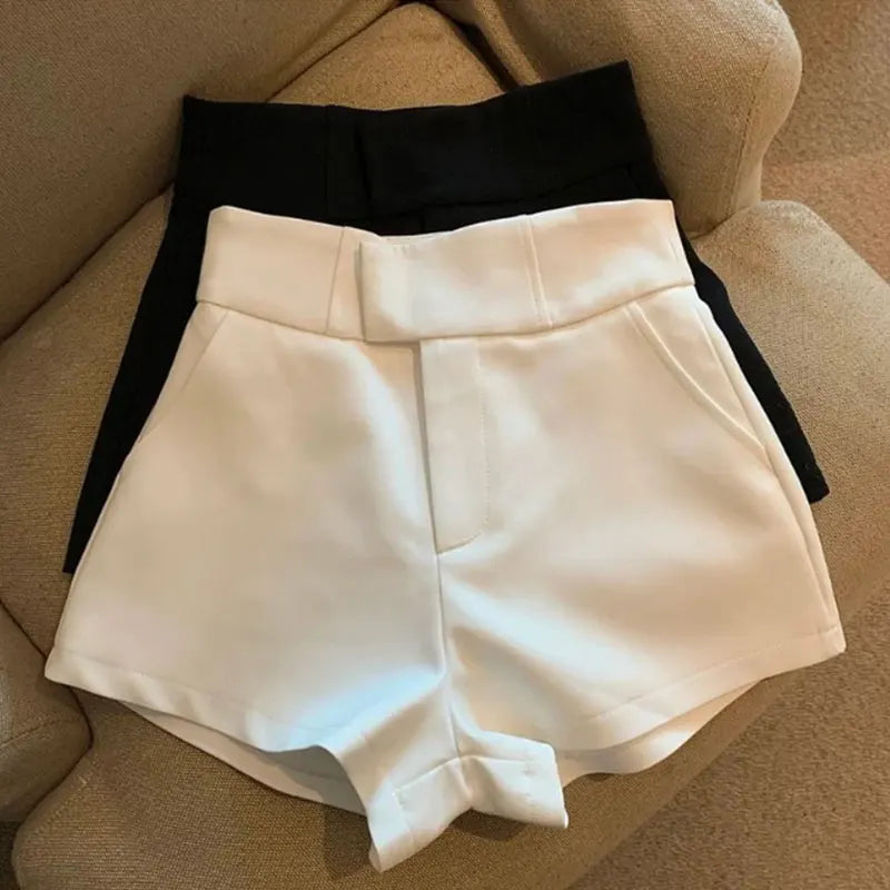 Women Shorts Mooyufon Black Shorts