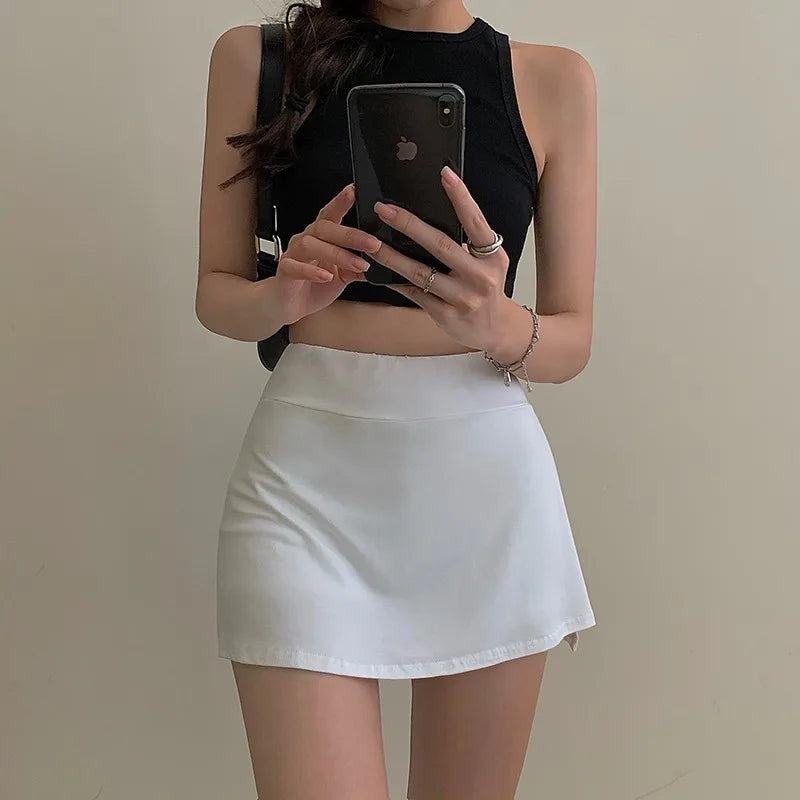 Tennis Skirt Women High Waist