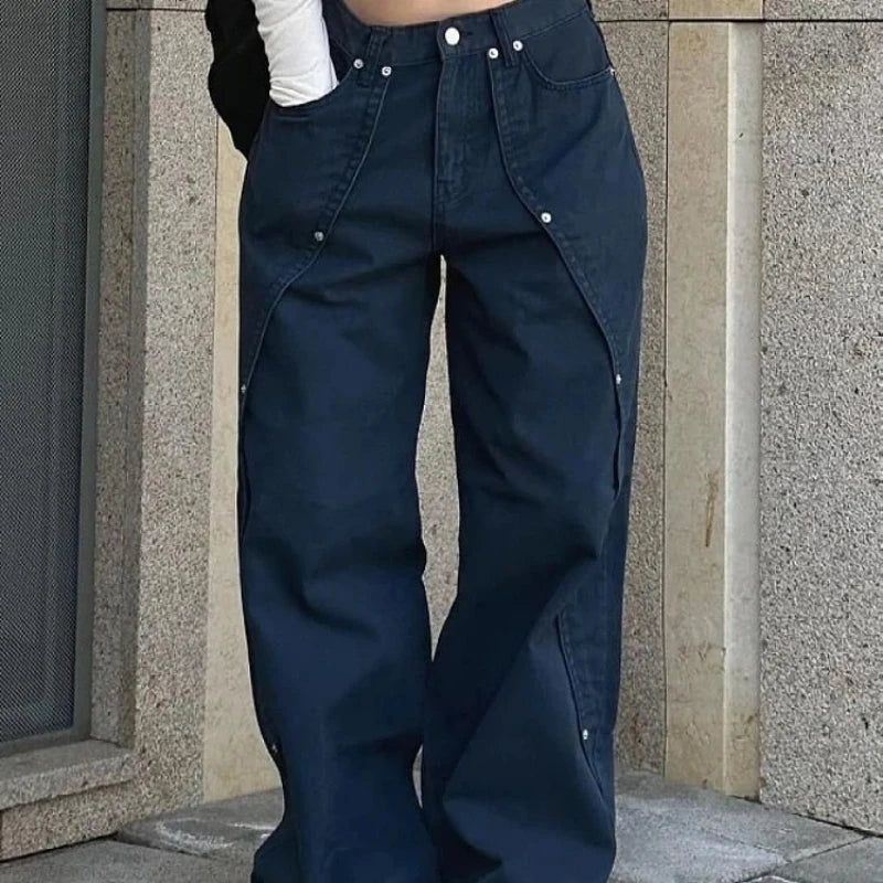 Woman Y2k Clothes Relaxed Trousers