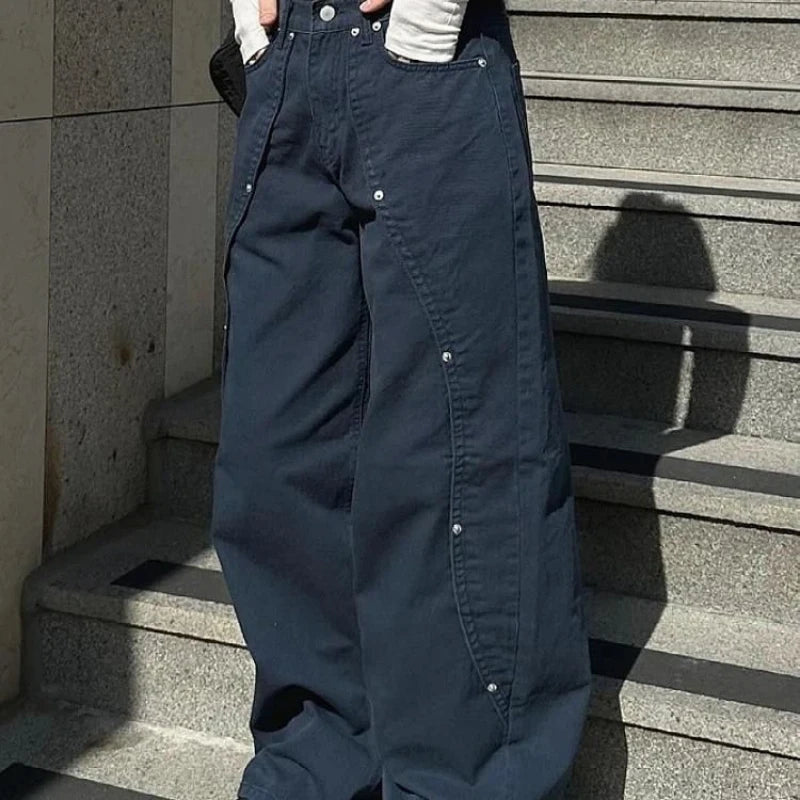 Woman Y2k Clothes Relaxed Trousers