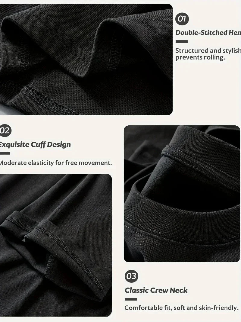 Men's Loose Wide-Leg Pants