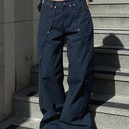 Woman Y2k Clothes Relaxed Trousers