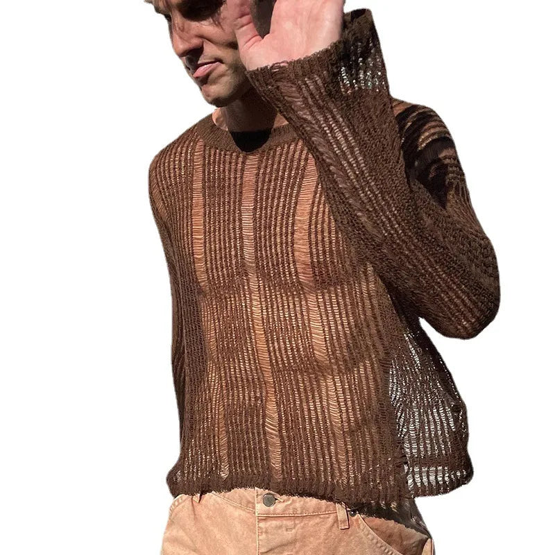 Sexy T-shirt Bottoming Streetwera Men