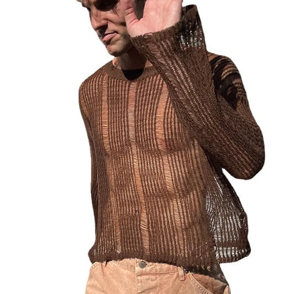 Sexy T-shirt Bottoming Streetwera Men