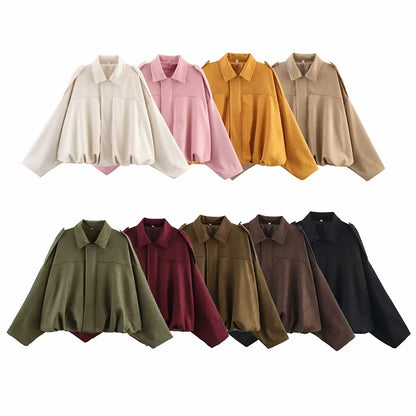 Women's Autumn Fashion Bomber Jacket