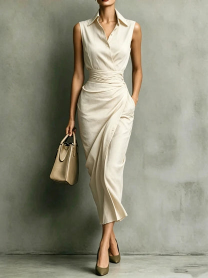 Elegant Dress for Woman Turndown