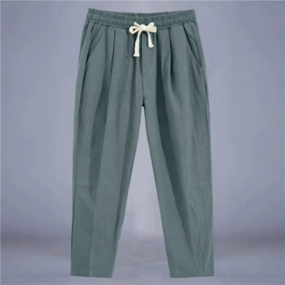 Loose Shorts Straight Drawstring Pants