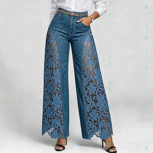 High Waist Wide Leg Pants