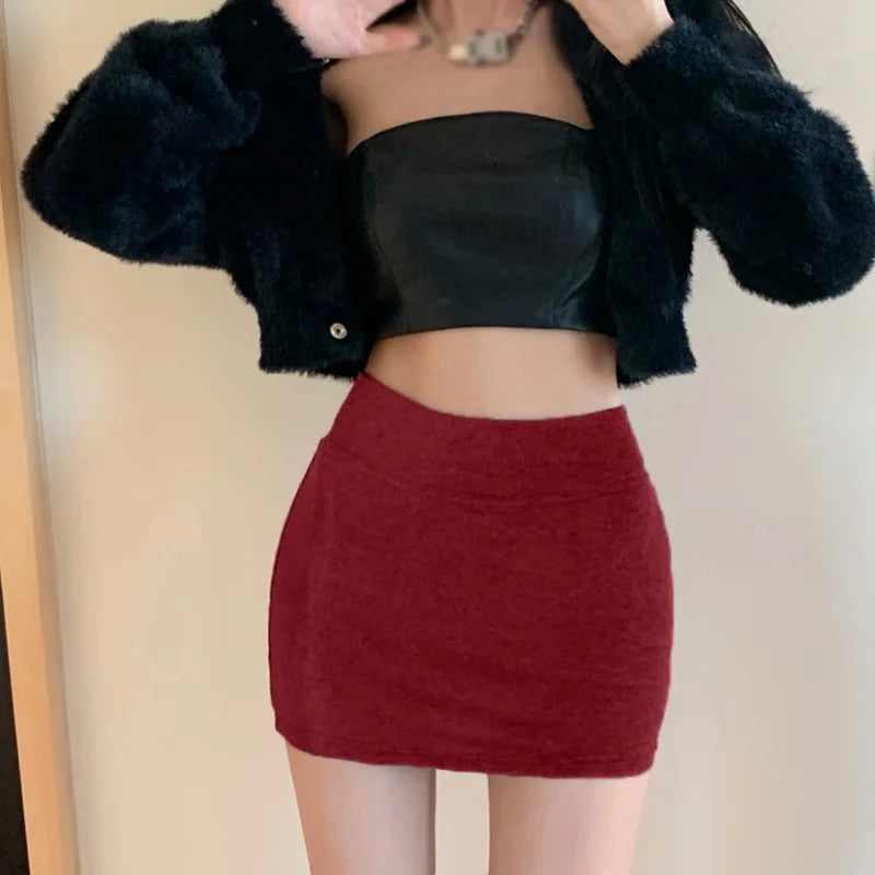 Women Skirts High Waist