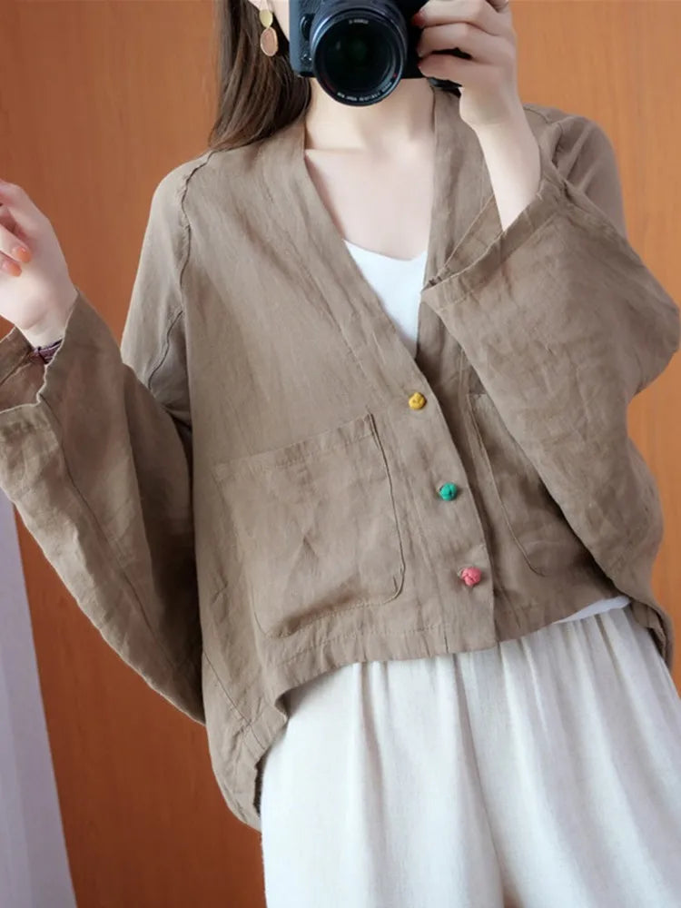 Women Long Sleeve Casual  Jackets