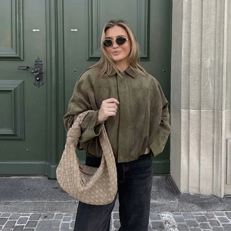 Women's Autumn Fashion Bomber Jacket