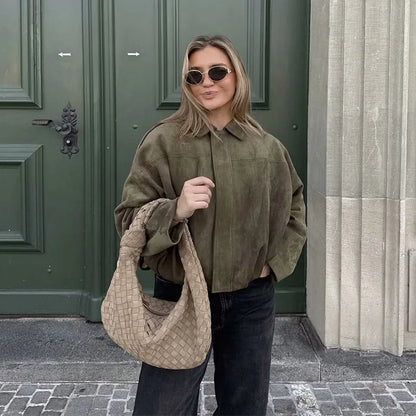 Women's Autumn Fashion Bomber Jacket
