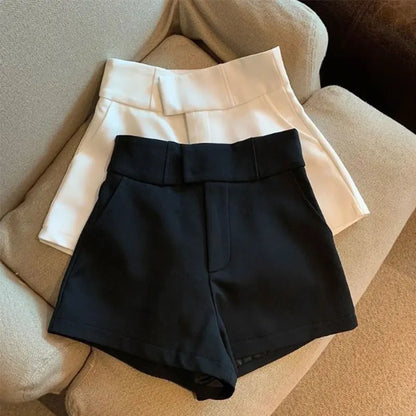 Women Shorts Mooyufon Black Shorts
