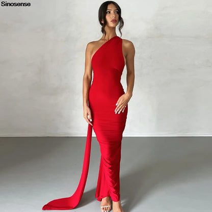 Womens Elegant Evening Party Cocktail Long Dress