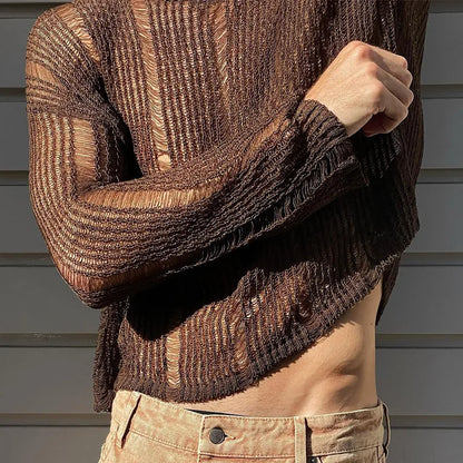 Sexy T-shirt Bottoming Streetwera Men